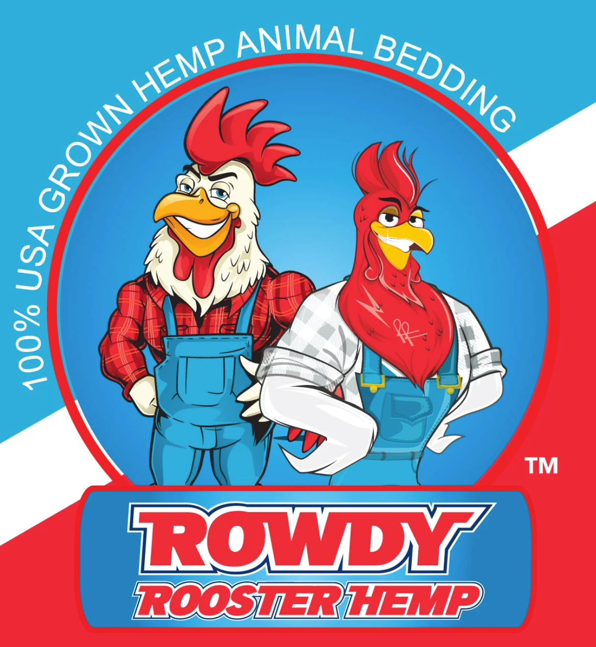 Rowdy Rooster hemp pet bedding