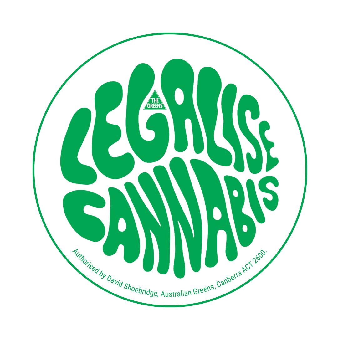 Greens make a call for legal cannabis.